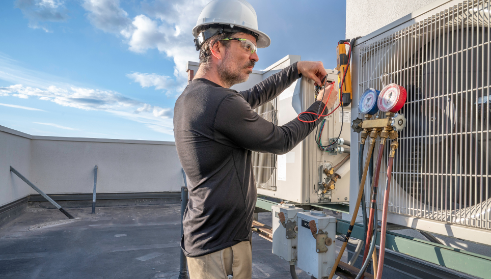HVAC system installation